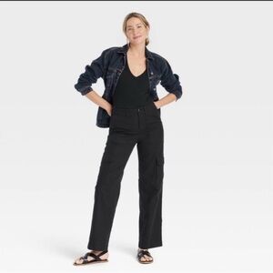 Black universal thread Cargo Pants 4